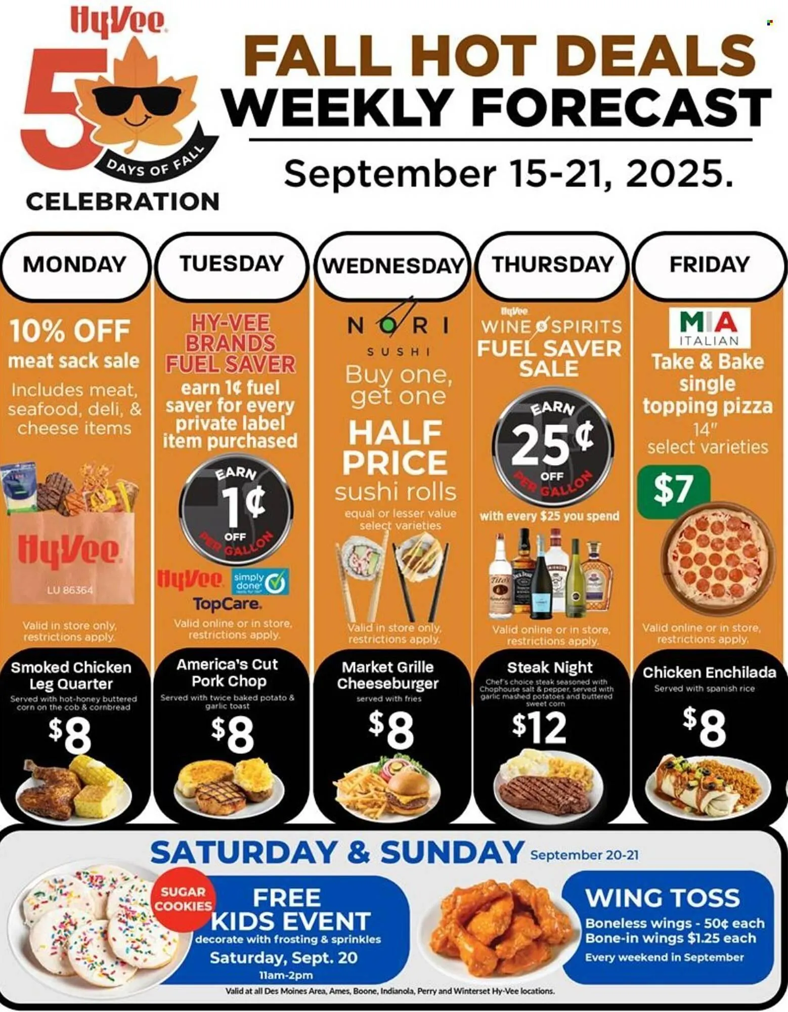 Weekly ad Hy-Vee weekly ad from September 15 to September 21 2025 - Page 1