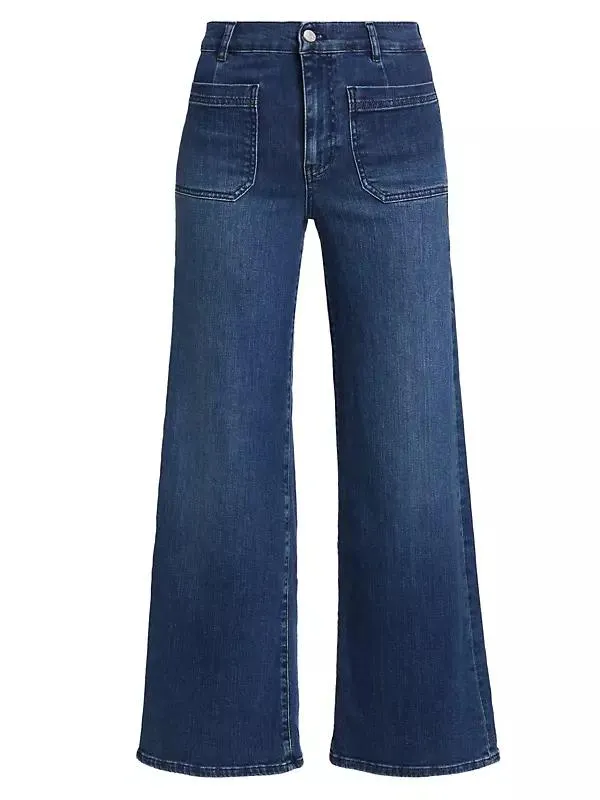 Le Slim Palazzo Bardot Pant