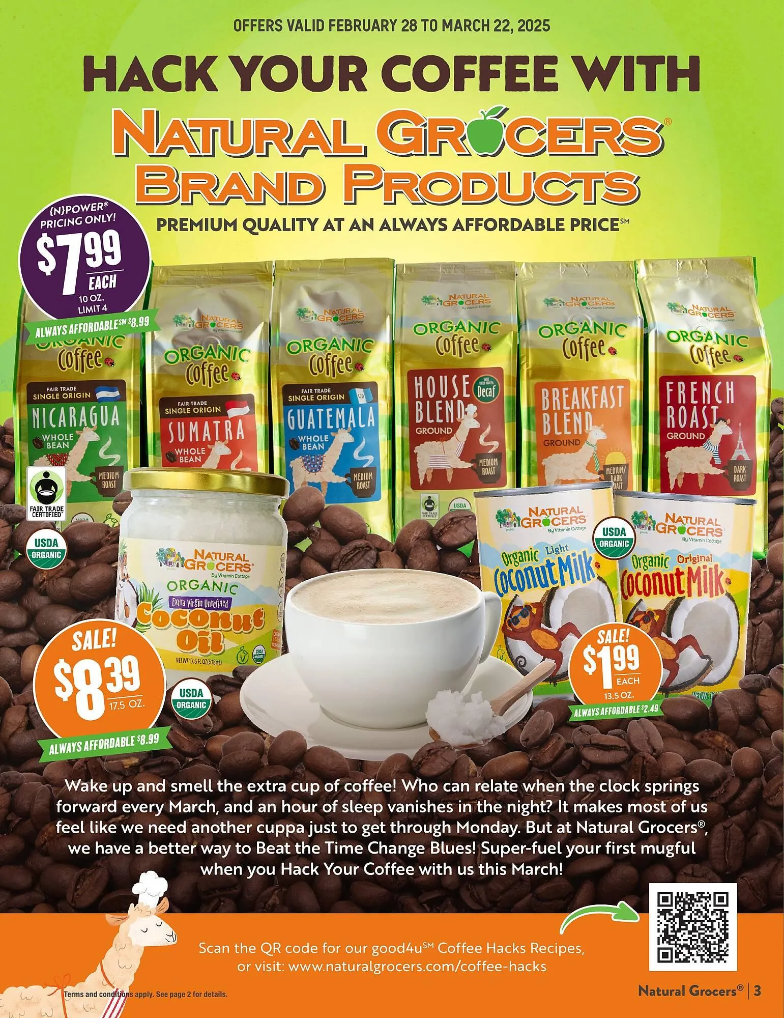 Weekly ad Natural Grocers ad from February 28 to March 22 2025 - Page 3
