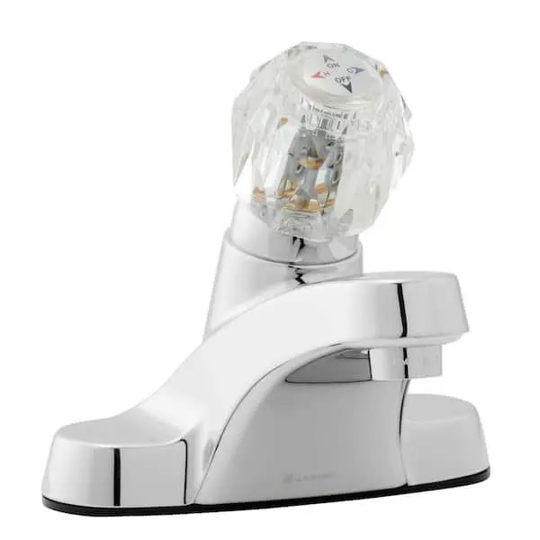 Aragon 4 in. Centerset Single-Handle Bathroom Faucet in Polished Chrome