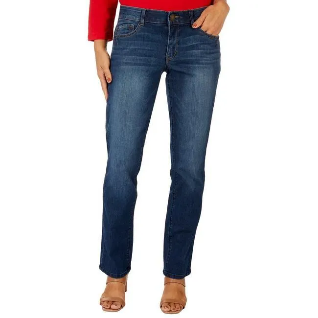 Womens 32 in. Hi-Rise Ab Tech Stretch Jeans