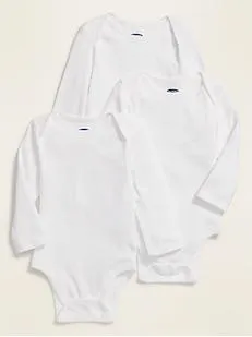 Unisex Bodysuit 3-Pack for Baby