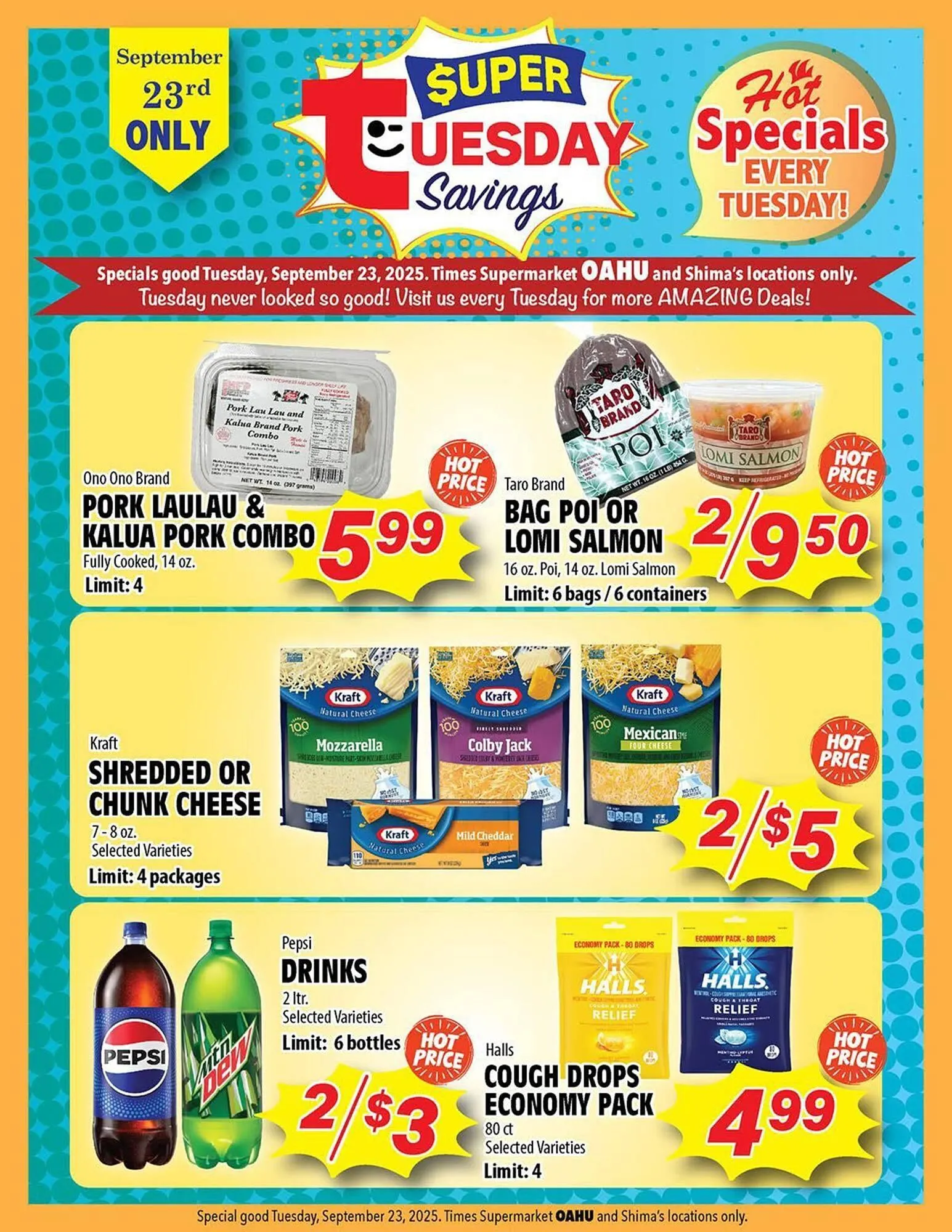 Weekly ad Times Supermarkets weekly ad from September 23 to September 23 2025 - Page 1