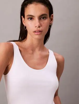 Liquid Cotton Scoop Tank Top