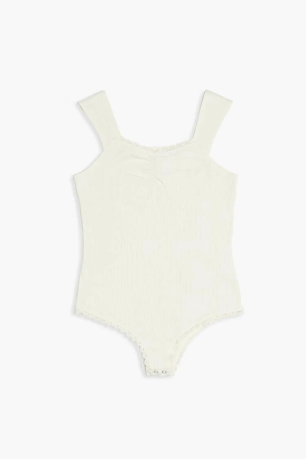 Girls Lace-Trim Bodysuit (Kids)