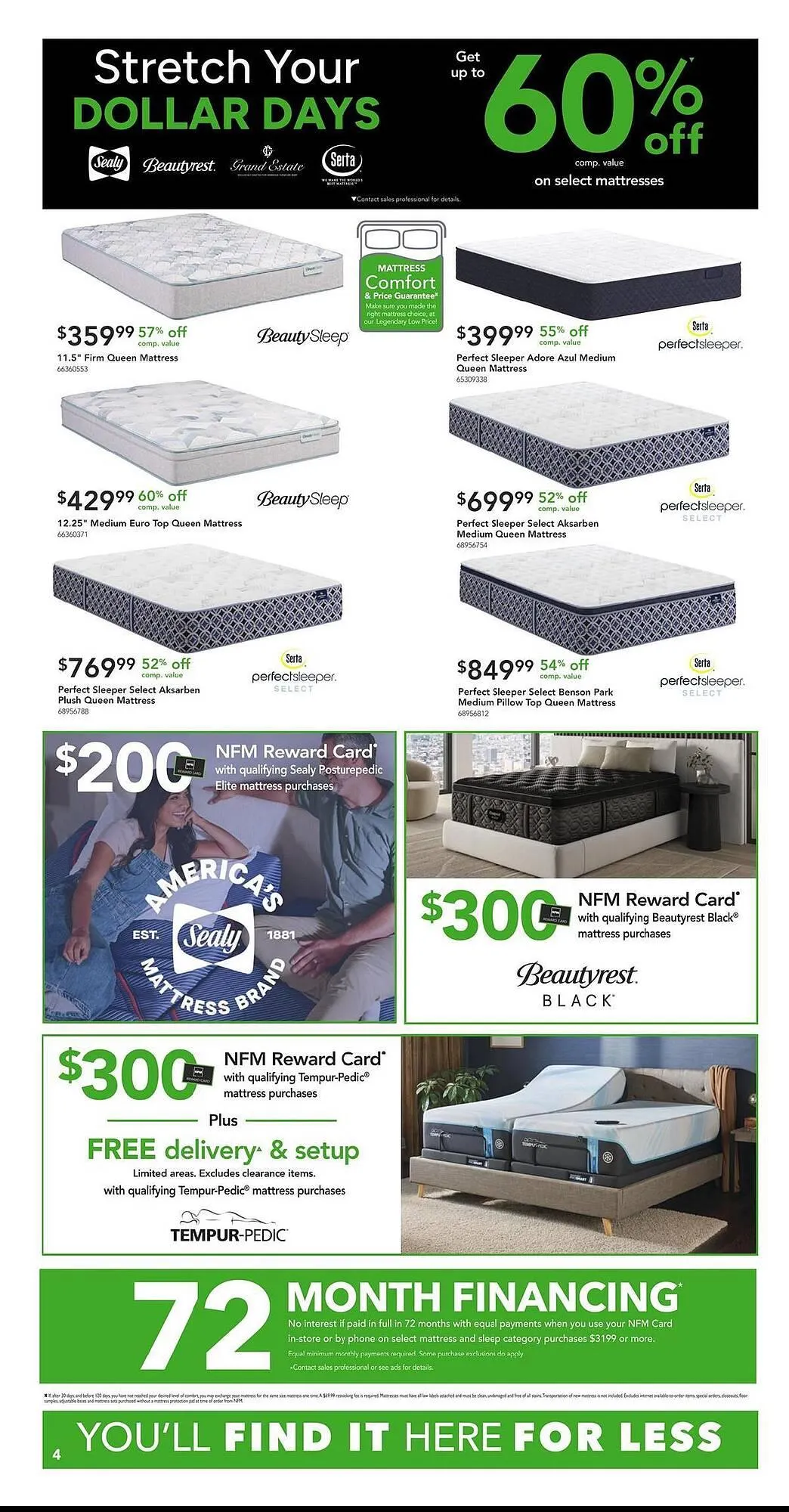 Weekly ad Nebraska Furniture Mart weekly ad from April 22 to April 28 2026 - Page 4