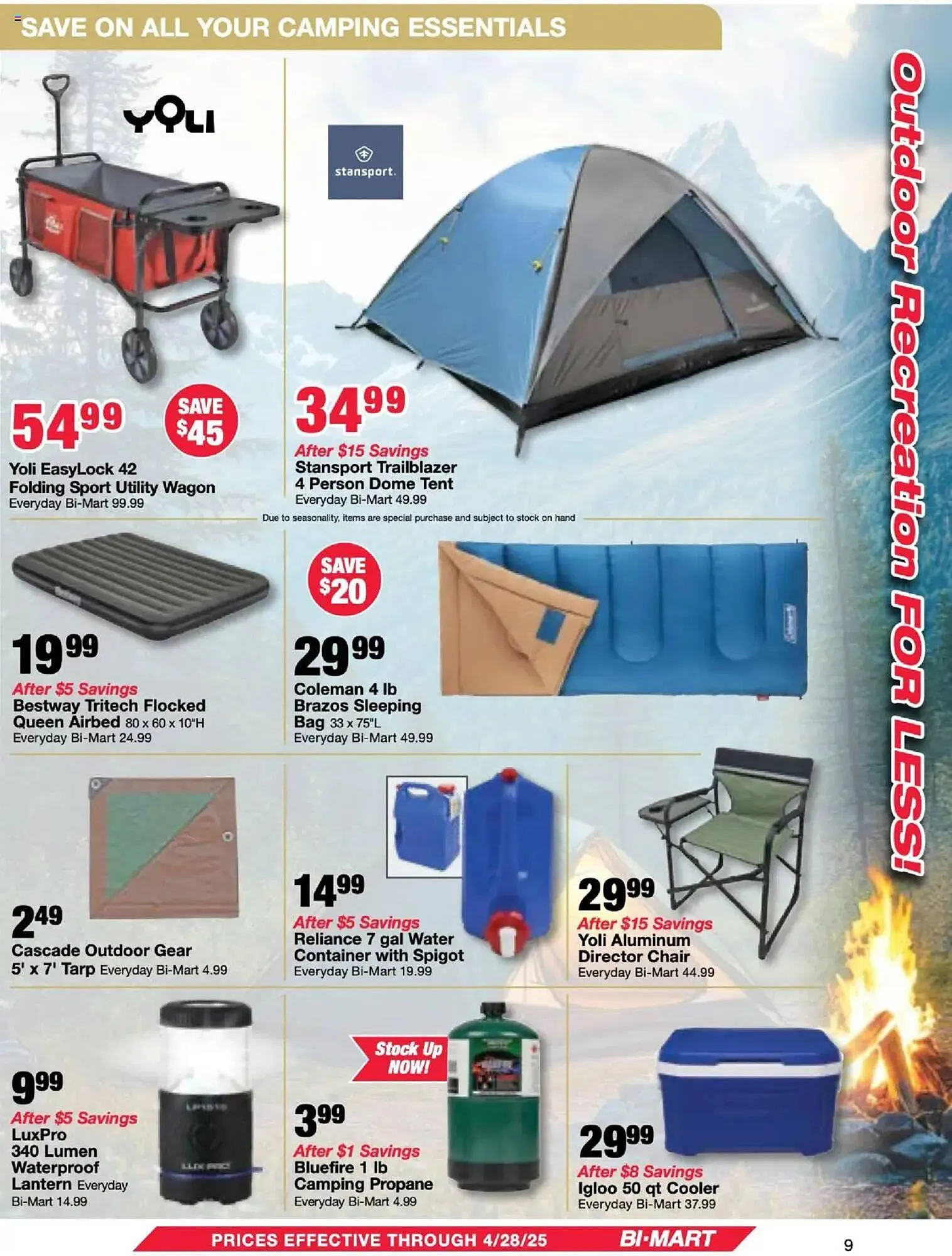 Weekly ad Bi-Mart Weekly Ad from April 15 to April 28 2025 - Page 9