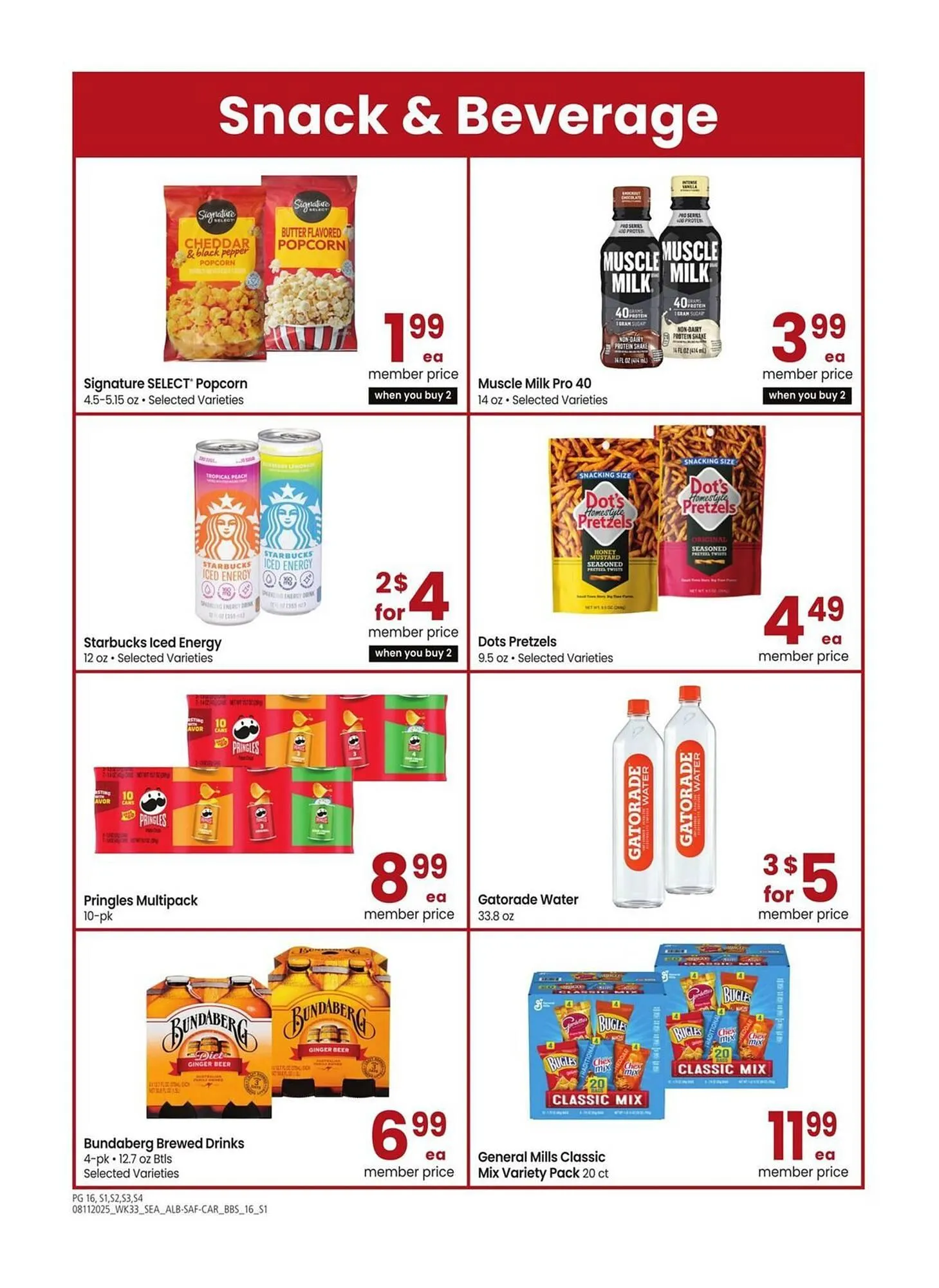 Weekly ad Albertsons Weekly Ad from August 11 to September 7 2025 - Page 16