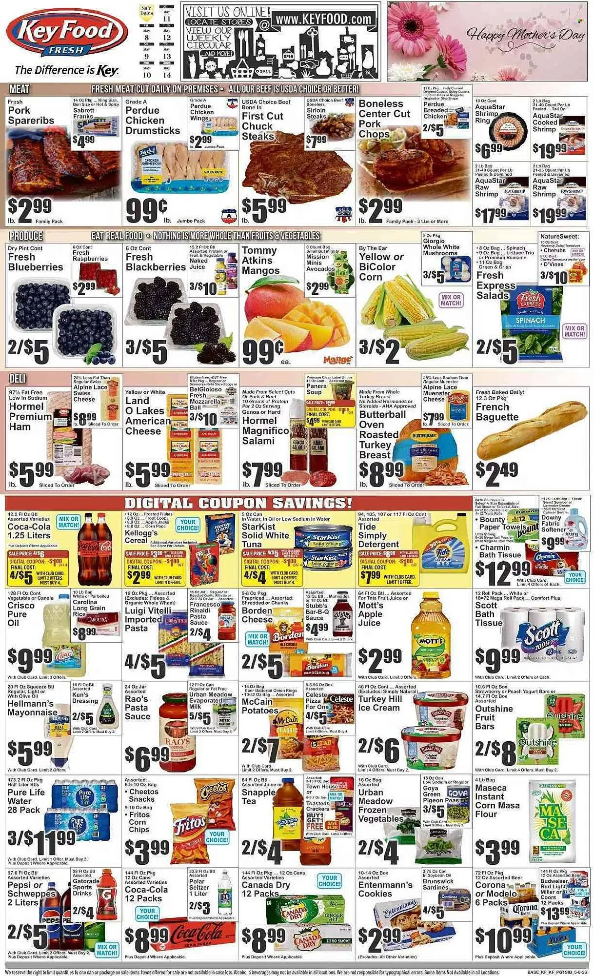 Weekly ad Key Food circular from May 8 to May 14 2026 - Page 1