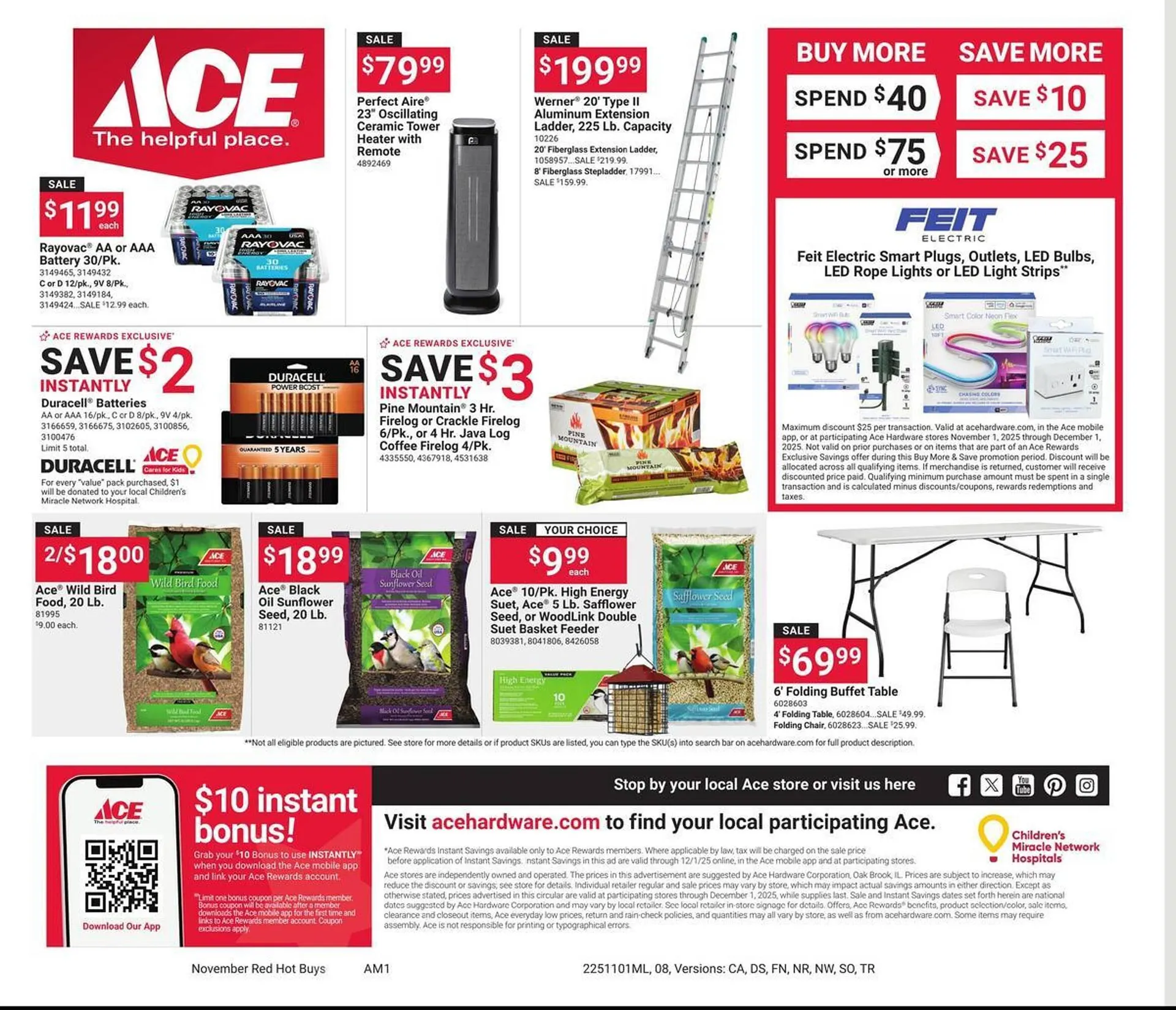 Weekly ad Ace Hardware flyer from November 1 to December 1 2025 - Page 8