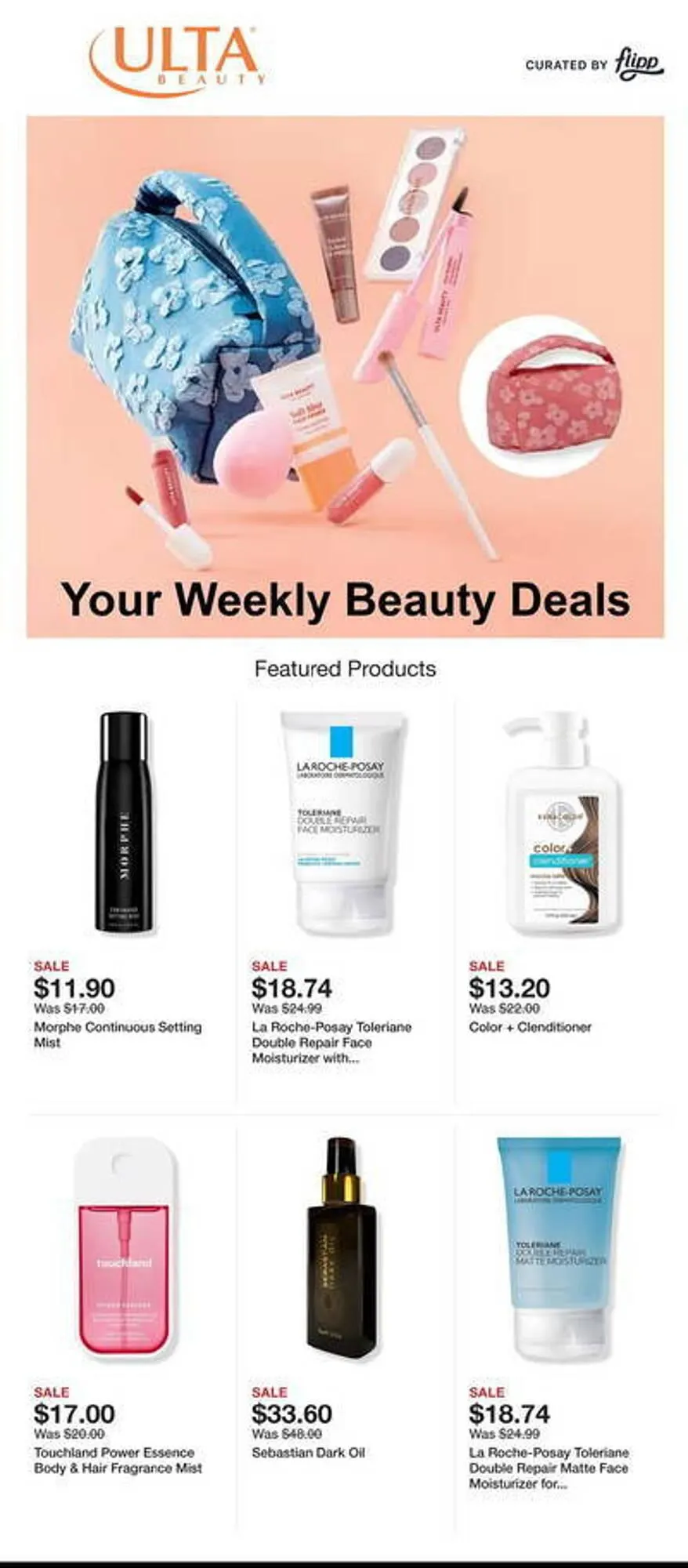 Weekly ad Ulta Beauty Weekly Ad from March 31 to April 6 2025 - Page 1