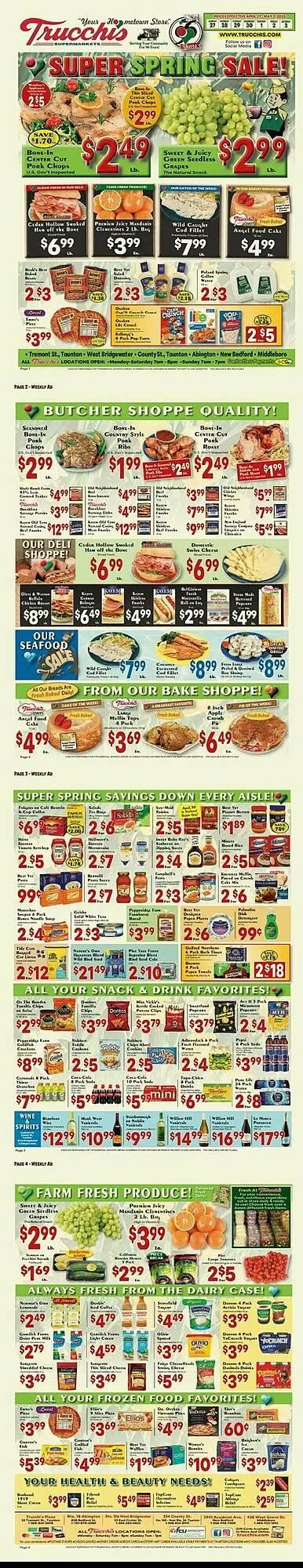 Trucchis Weekly Ad - 1