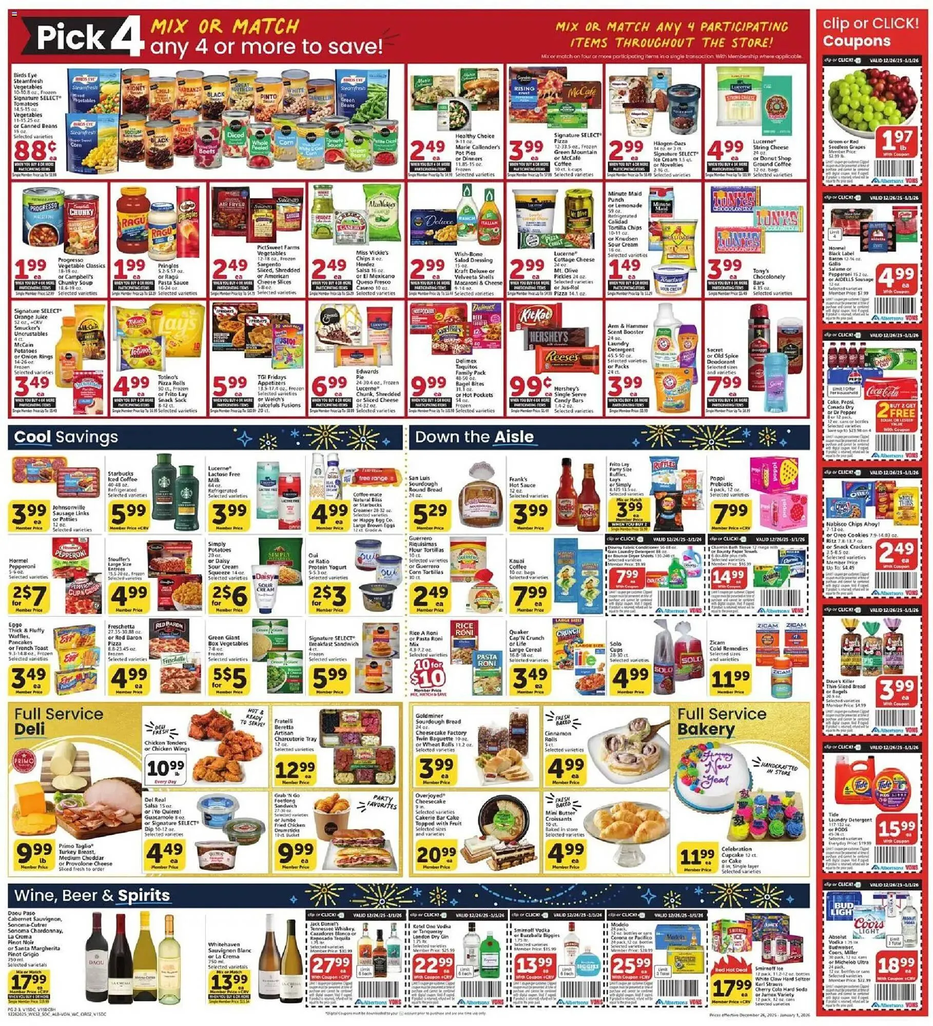 Weekly ad Vons weekly ad from December 26 to January 1 2026 - Page 3