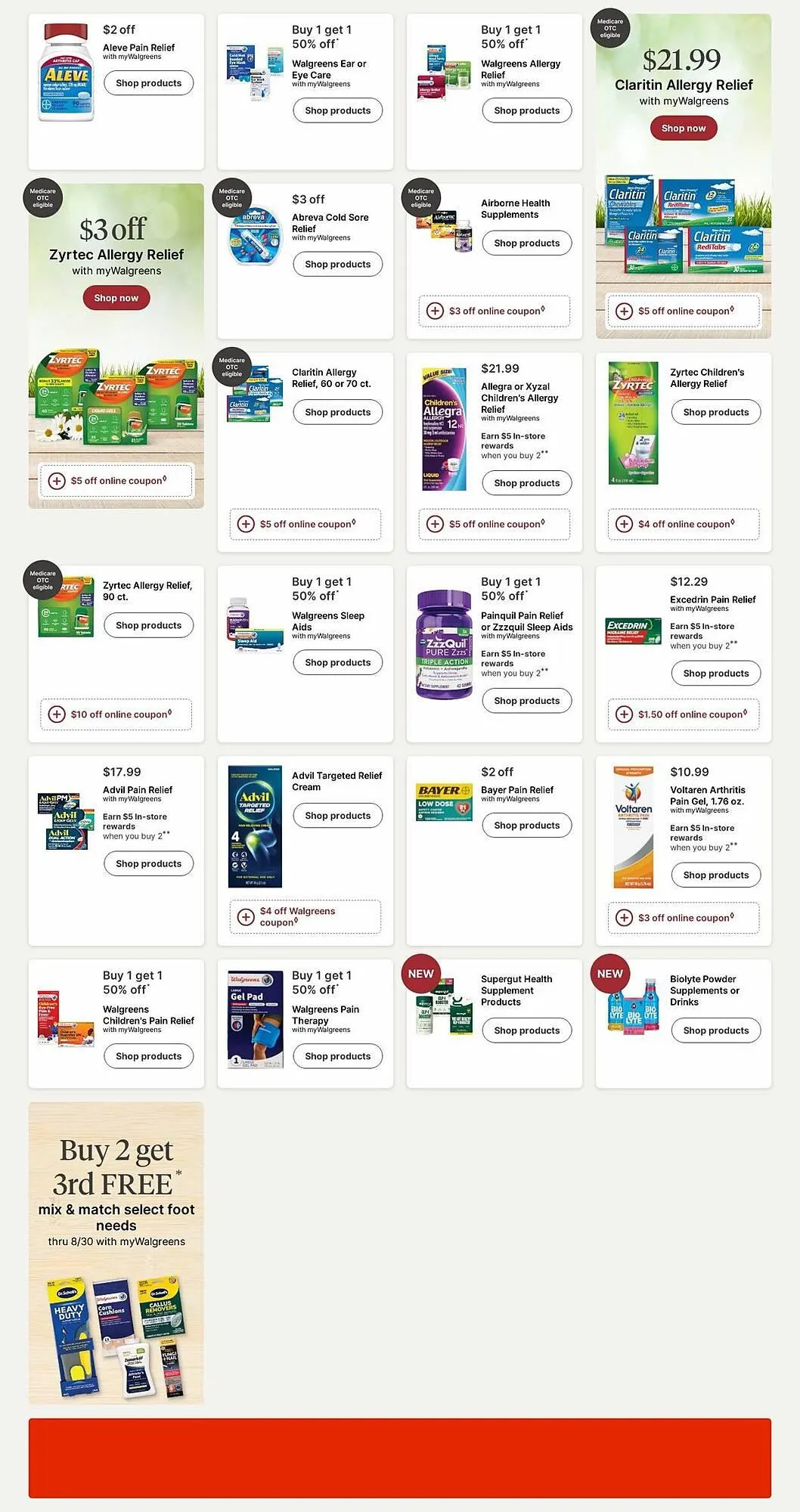 Weekly ad Walgreens Weekly Ad from August 25 to September 3 2025 - Page 7