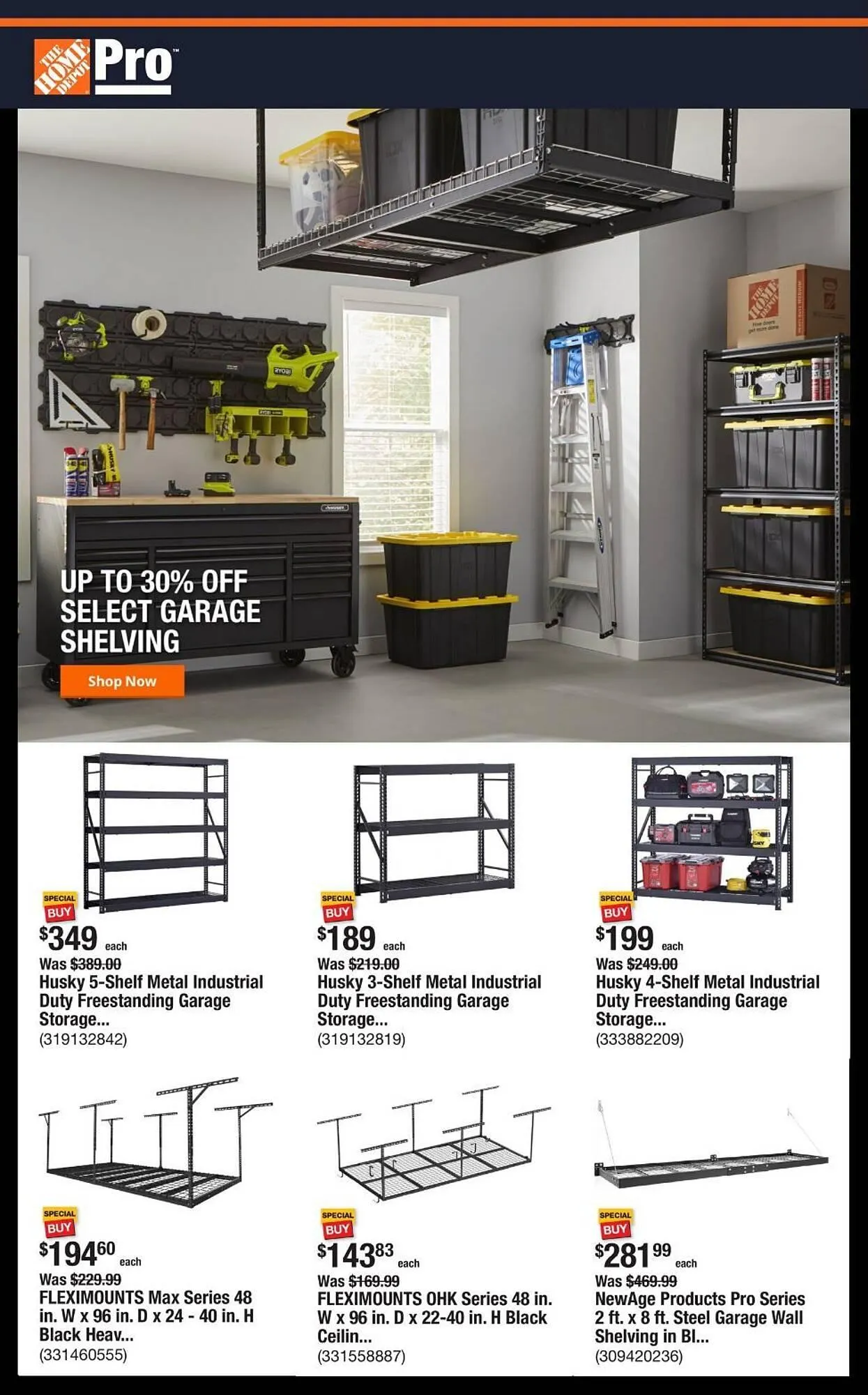 Weekly ad The Home Depot Weekly Ad from July 17 to July 24 2025 - Page 1