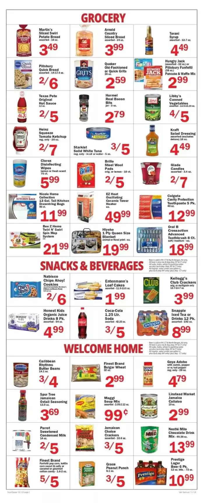 Weekly ad Special offers for you from November 7 to November 13 2024 - Page 2
