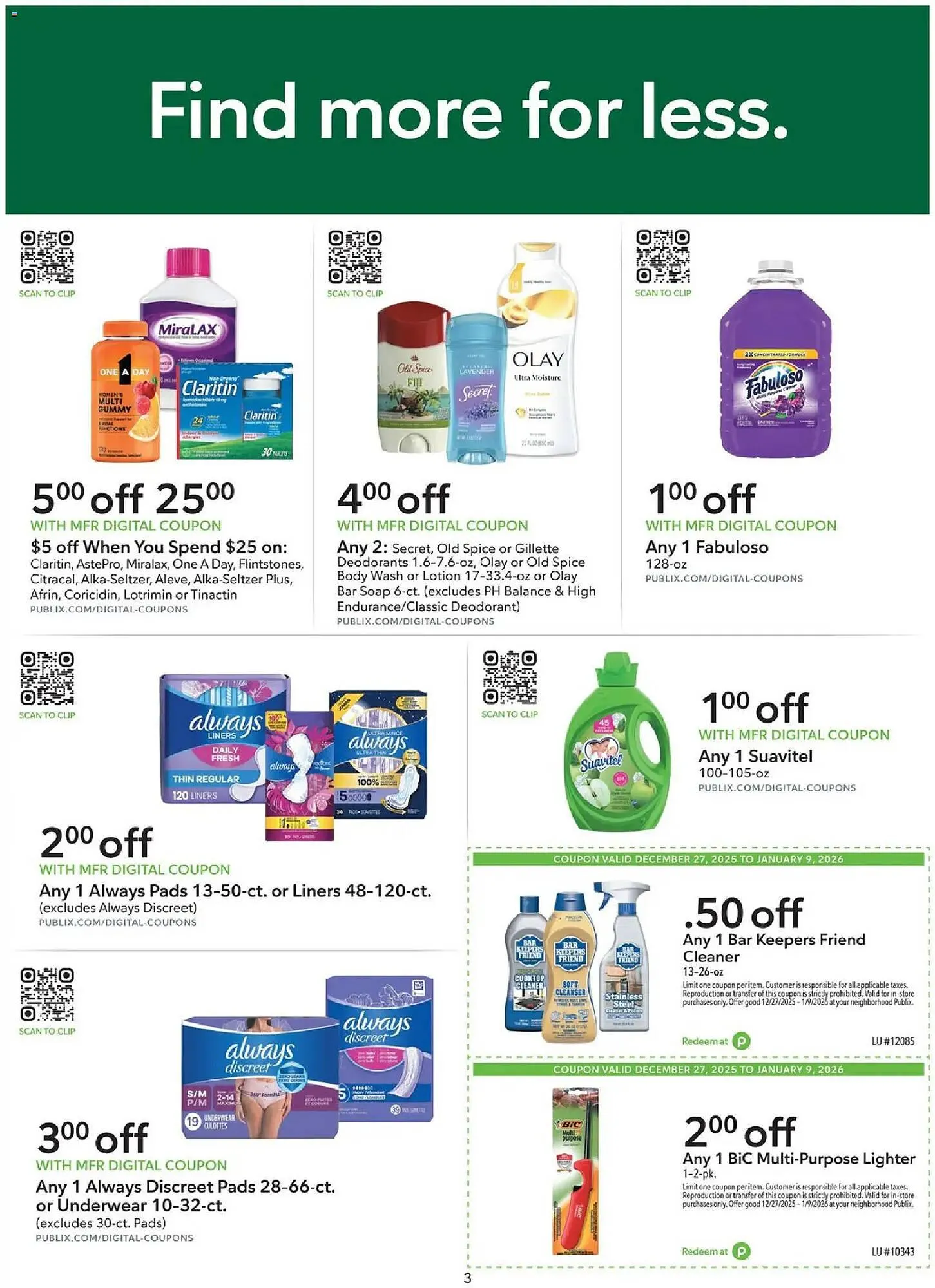 Weekly ad Publix weekly ad from December 27 to January 9 2026 - Page 3