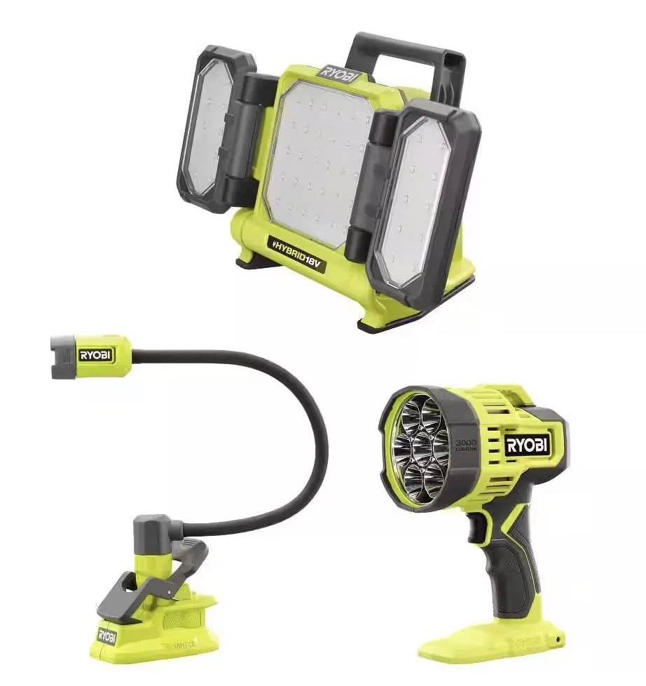 18V ONE+ 3-Tool Light Combo