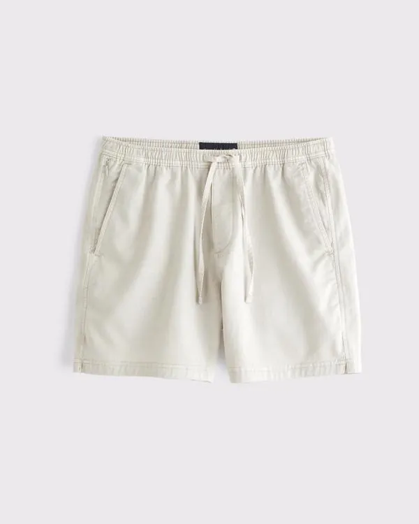 Cotton-Blend Pull-On Short