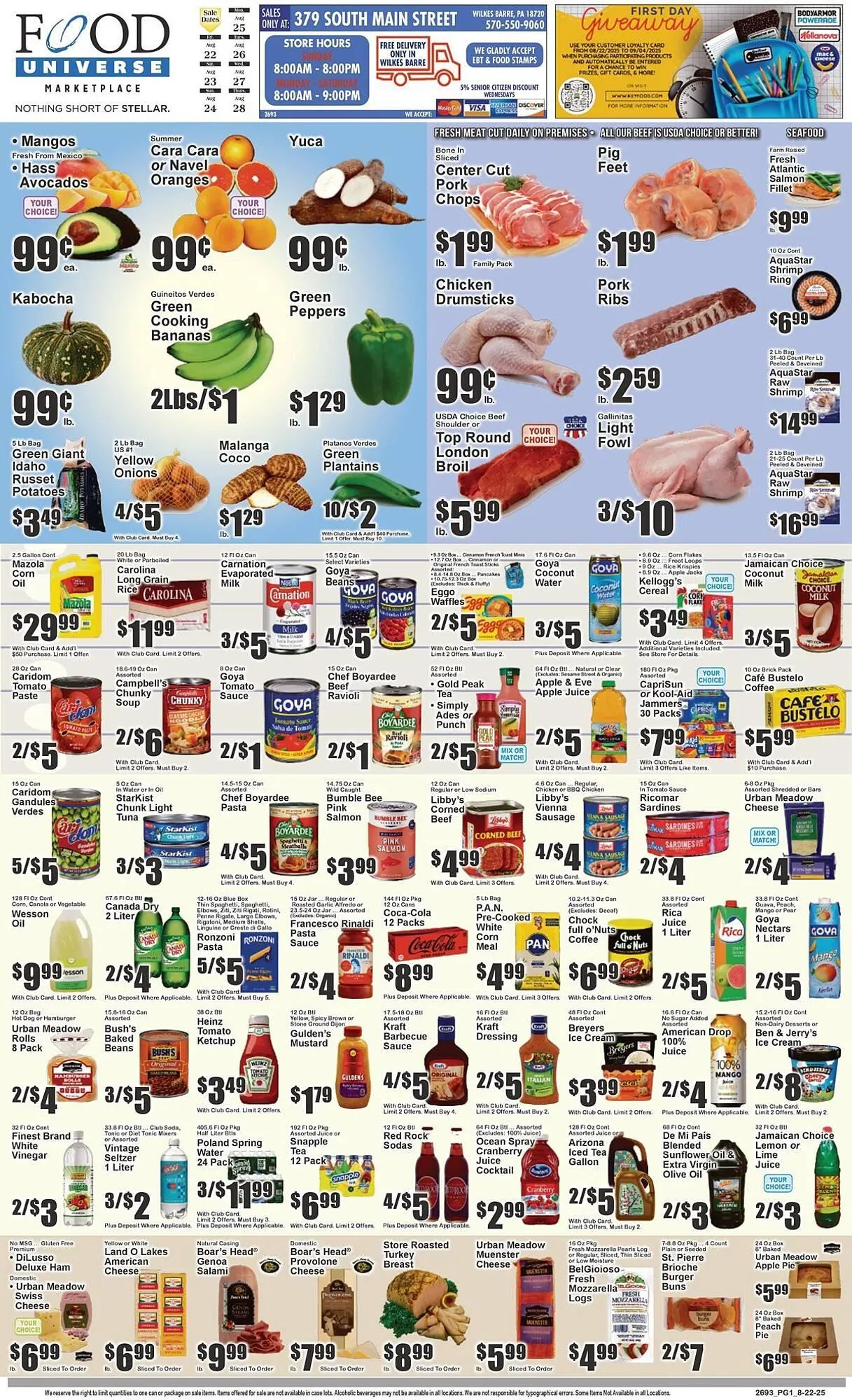 Food Universe Weekly Ad - 1