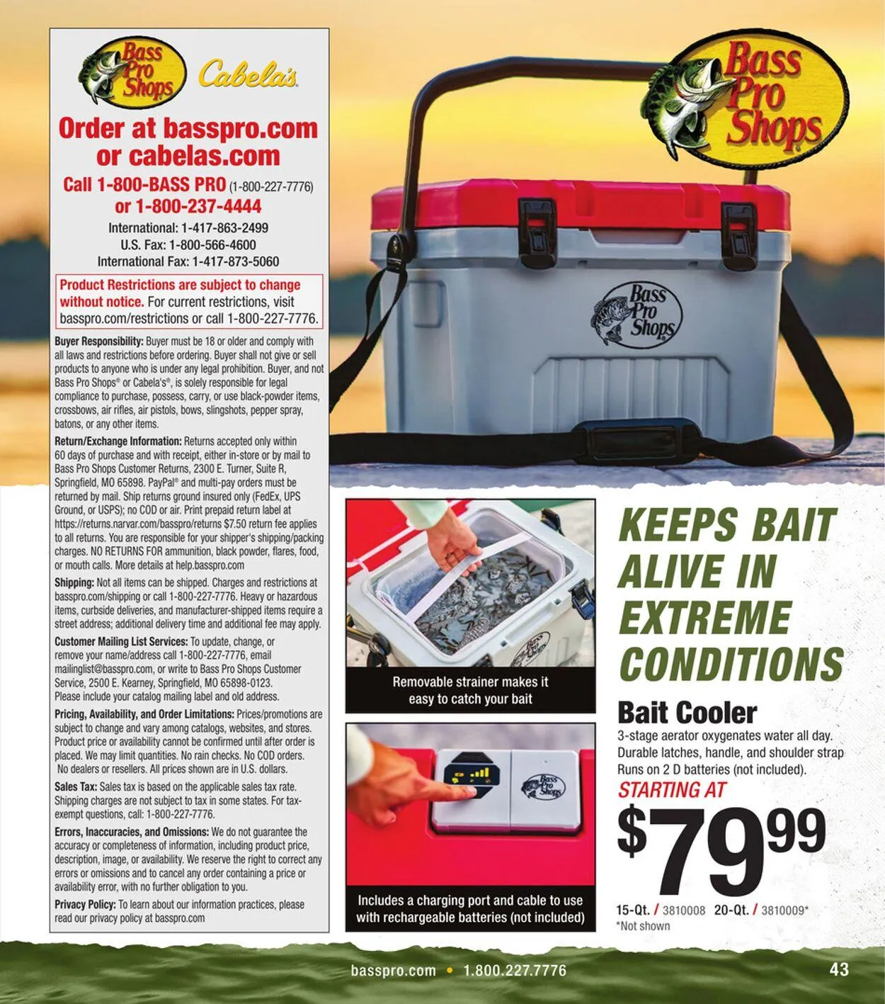 Weekly ad Bass Pro Current weekly ad from April 23 to May 7 2025 - Page 43