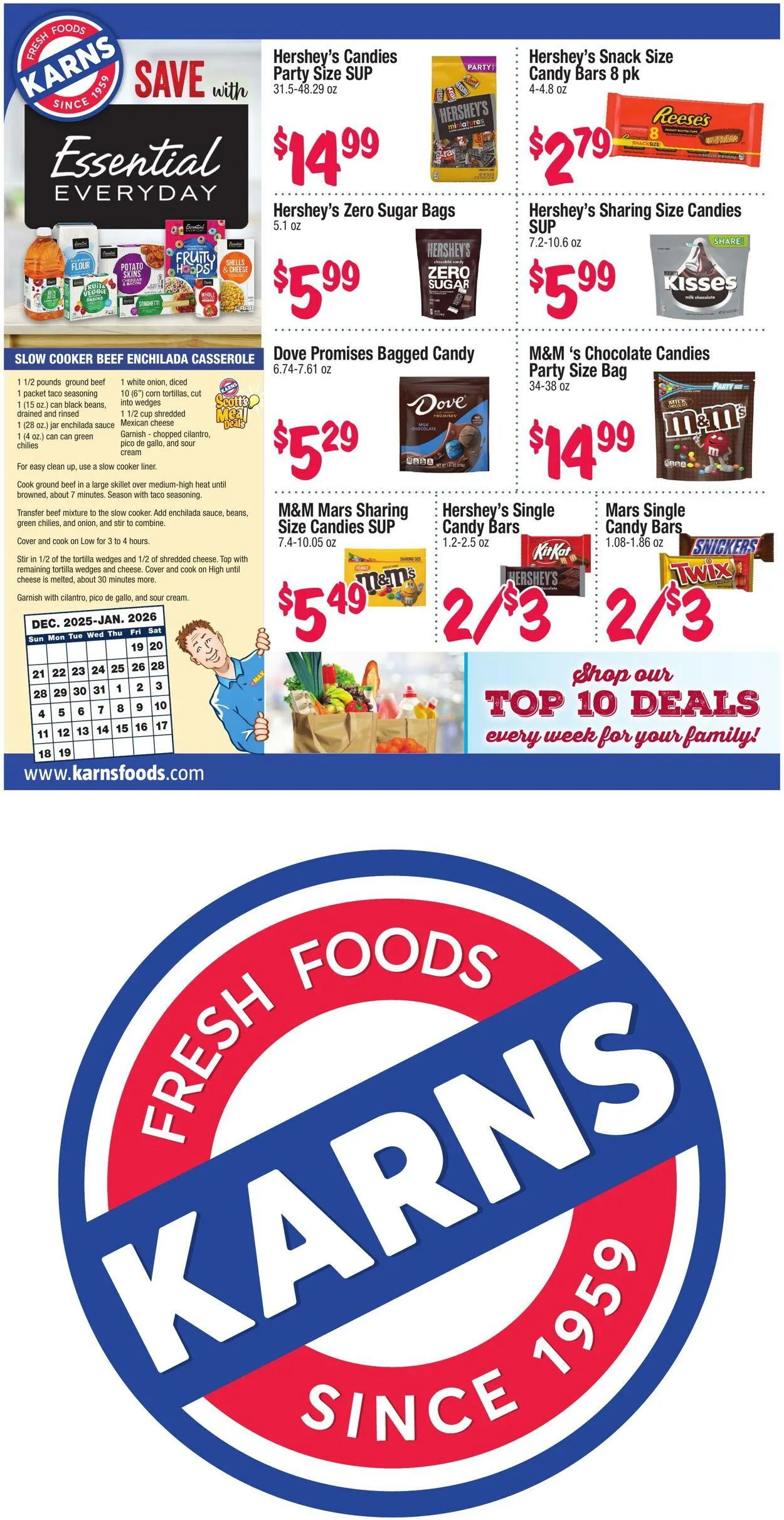 Weekly ad Karns Quality Foods from December 19 to January 19 2026 - Page 9