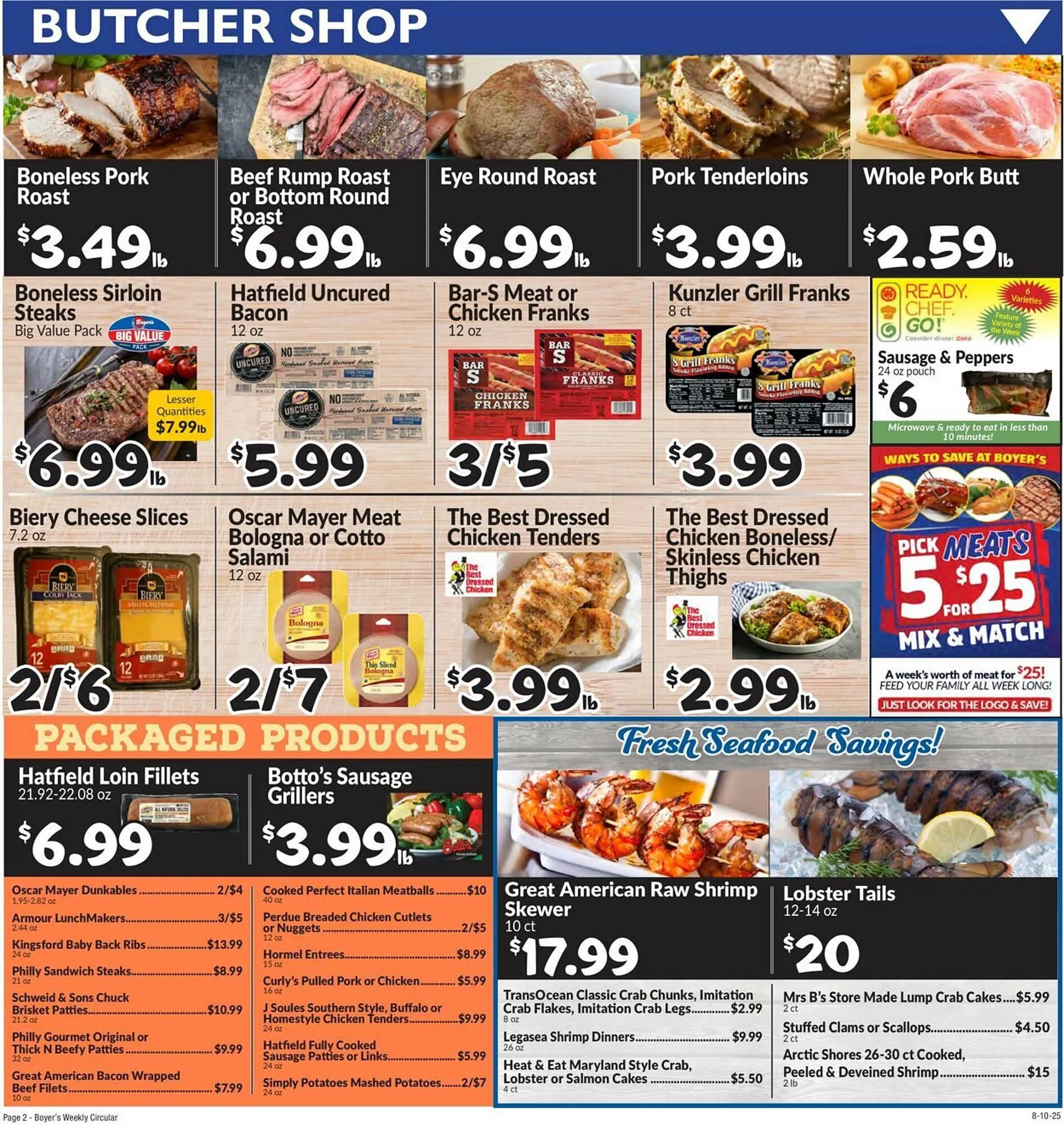 Weekly ad Boyer's Food Markets Weekly Ad from August 10 to August 16 2025 - Page 4