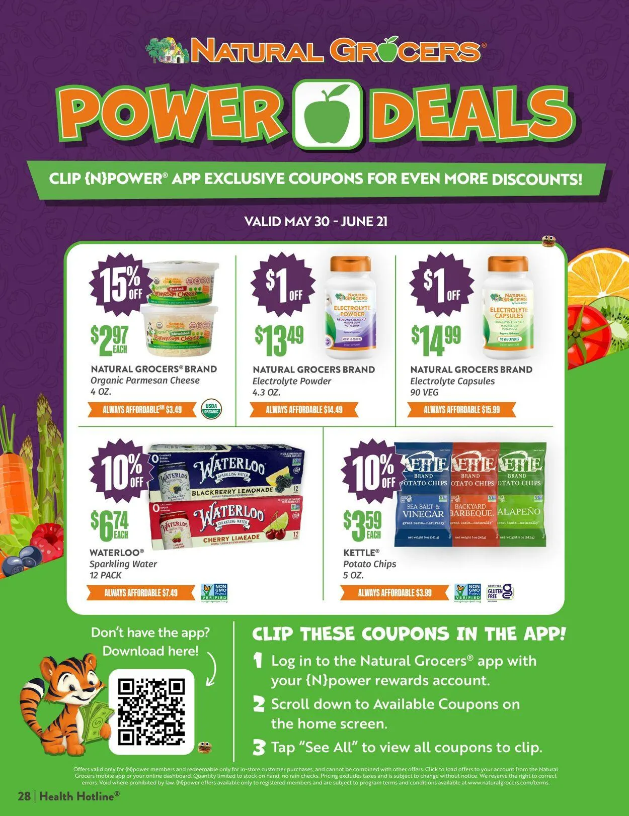 Weekly ad Natural Grocers from June 2 to June 18 2025 - Page 28