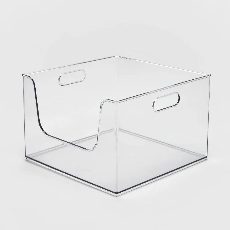 12" x 12" x 8" All Purpose Open Front Storage Bin - Brightroom™