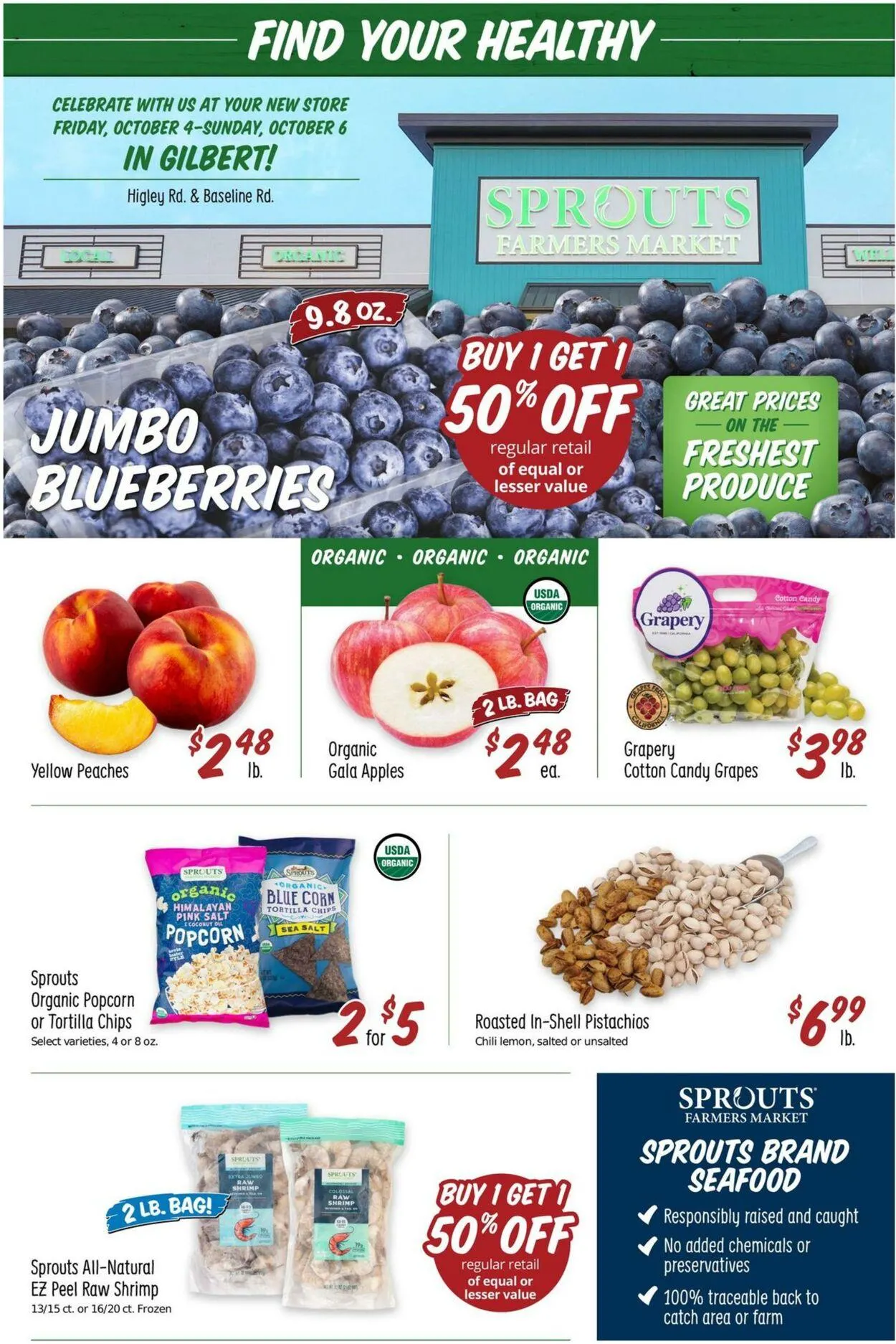 Weekly ad Sprouts Current weekly ad from October 2 to October 8 2024 - Page 1