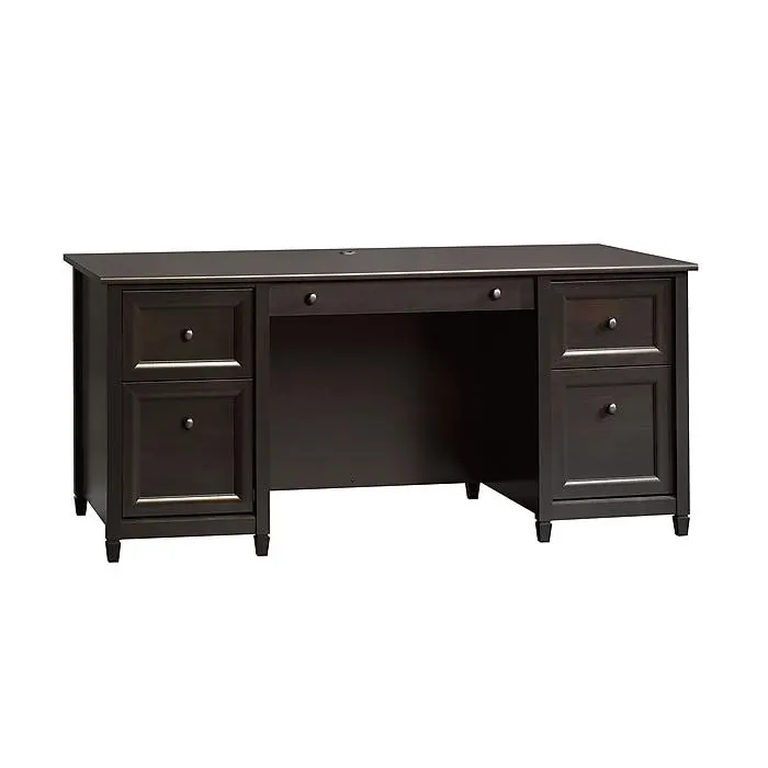 Sauder Edge Water Collection 65" Wood Executive Desk,