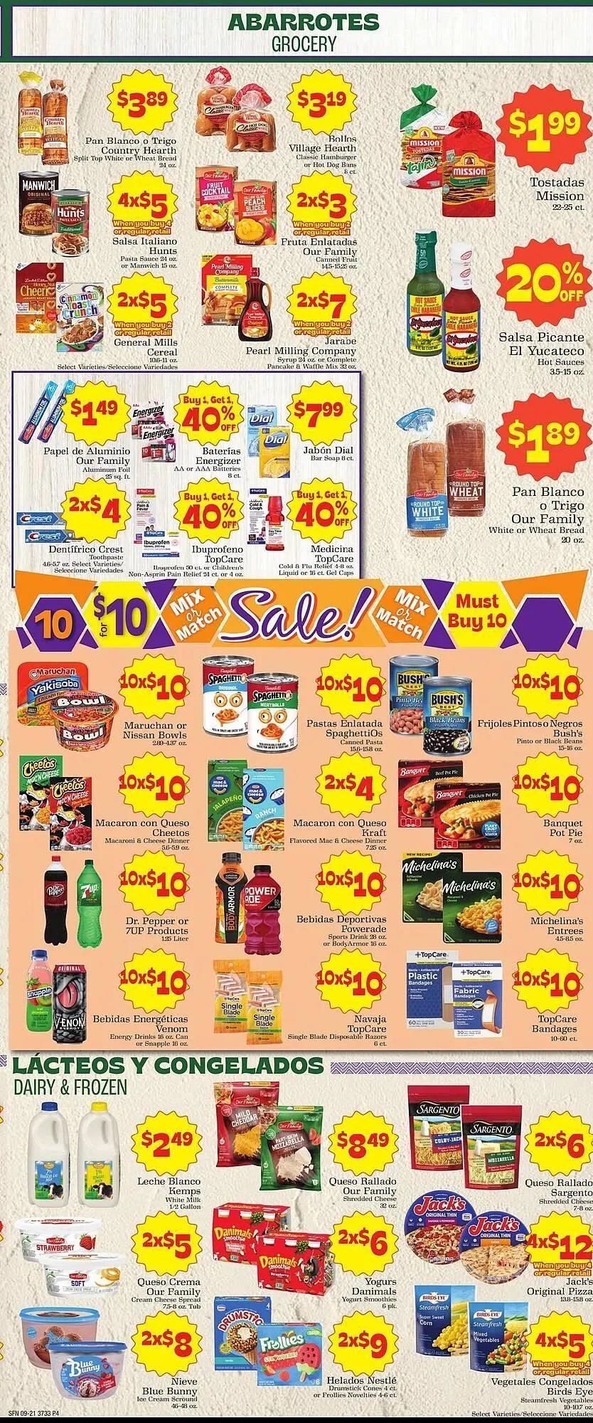Weekly ad Supermercado Nuestra Familia weekly ad from September 21 to September 27 2025 - Page 4