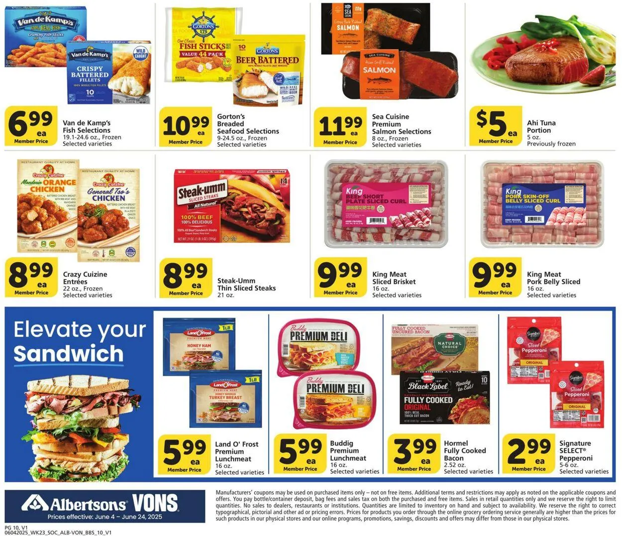 Catálogo de Vons Current weekly ad 4 de junio al 24 de junio 2025 - Página 10