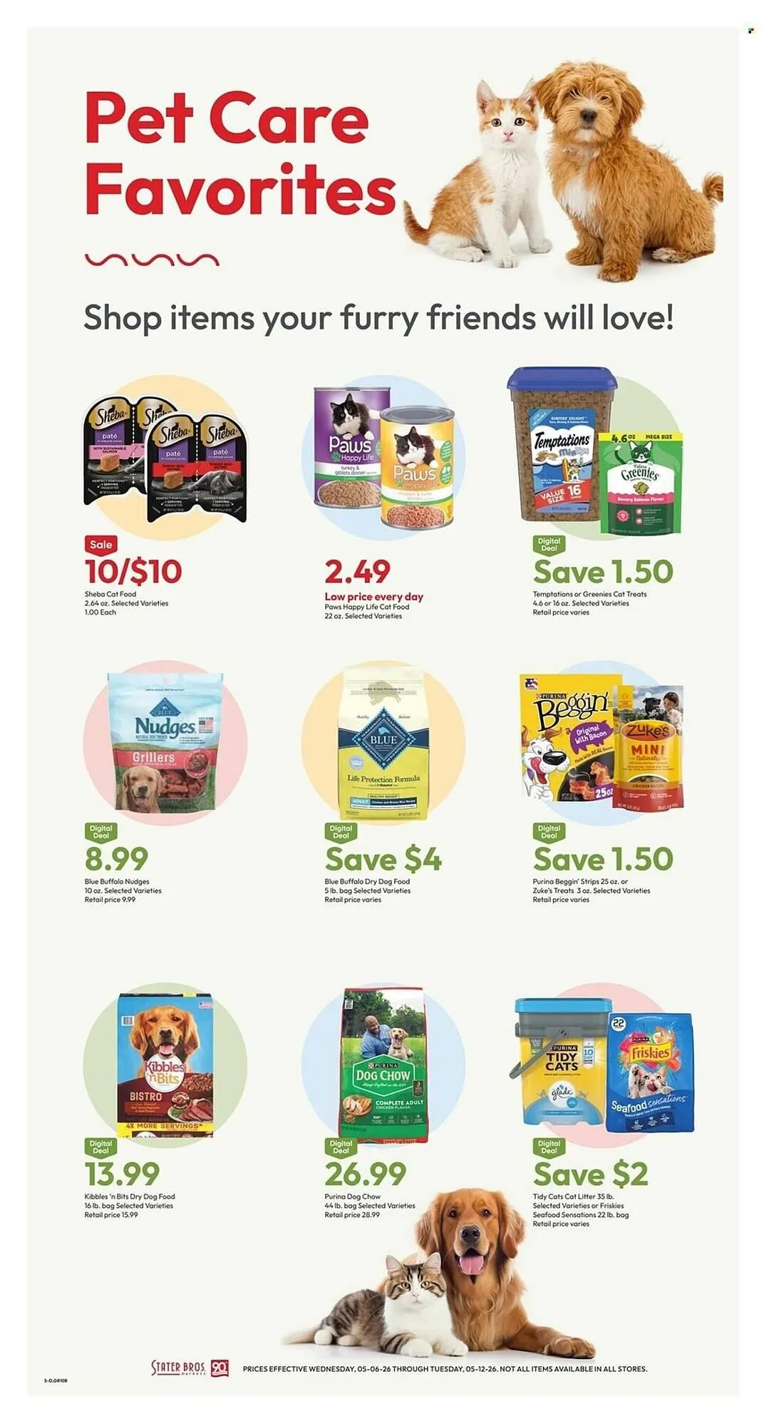 Weekly promotion Stater Bros weekly ad spanning from May 6 to May 12 2026 - Page 5 for Catalogue 365