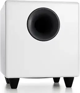 Audioengine S8 Powered Subwoofer Speaker - 250W 8-inch Home Woofer with Built-in Amplifier and Dual Audio Inputs for Home Audio