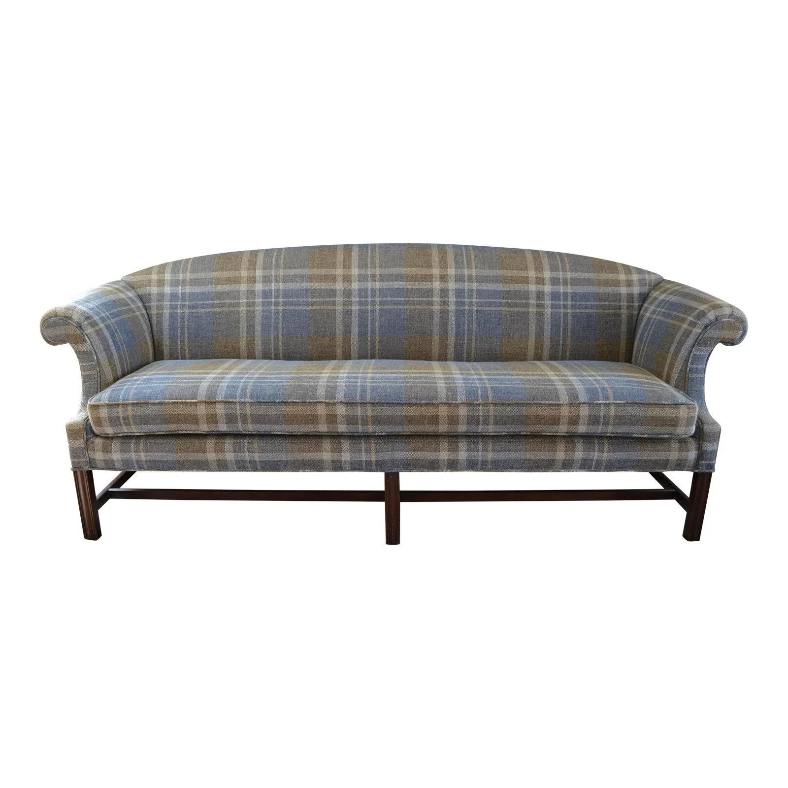 1940s Vintage Kittinger Cw-118 Chippendale Sofa