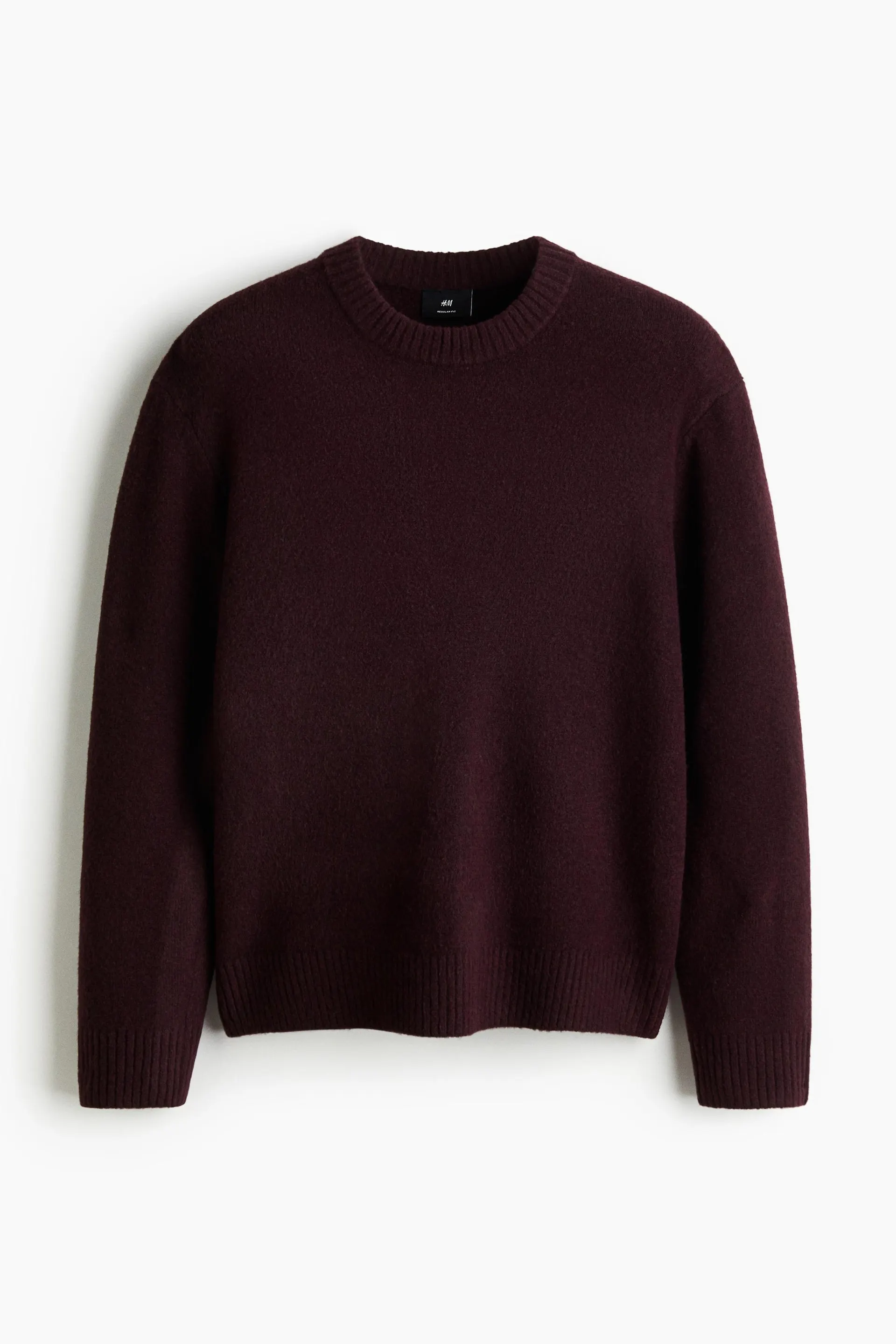 Regular-Fit Brushed Sweater