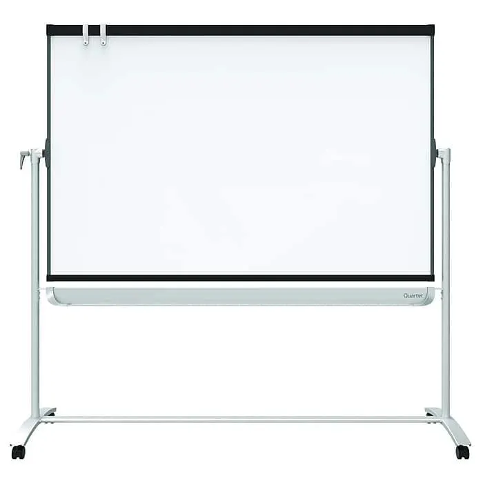 Quartet Prestige 2 Magnetic Mobile Presentation Whiteboard Easel,