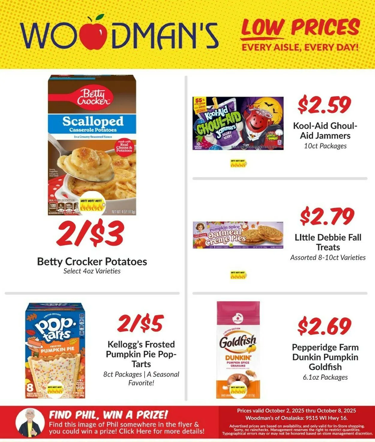 Weekly ad Woodman's Market - ONALASKA, WI from October 2 to October 8 2025 - Page 1