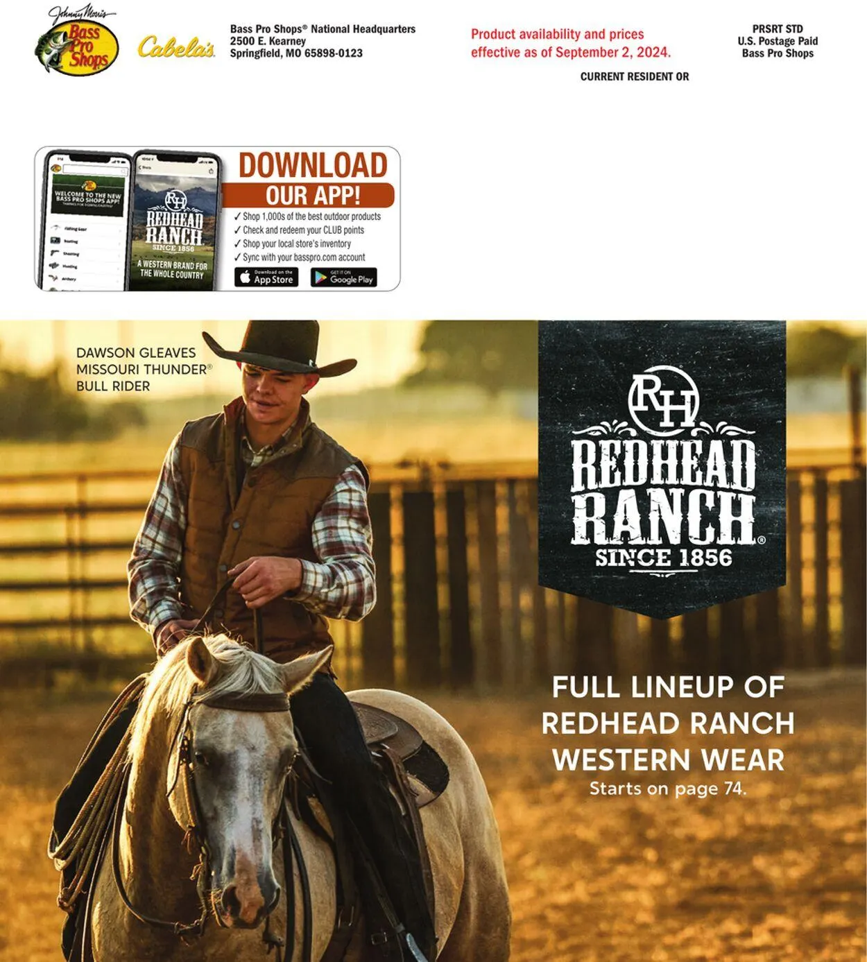 Weekly ad Bass Pro Current weekly ad from September 11 to September 25 2024 - Page 184