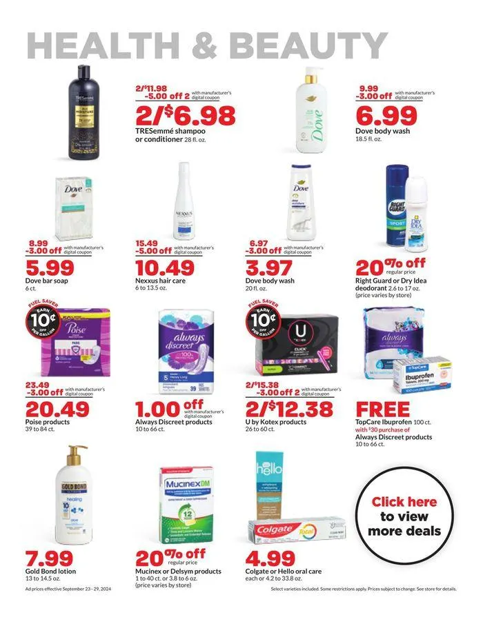 Weekly ad Top deals for all customers from September 23 to September 29 2024 - Page 30