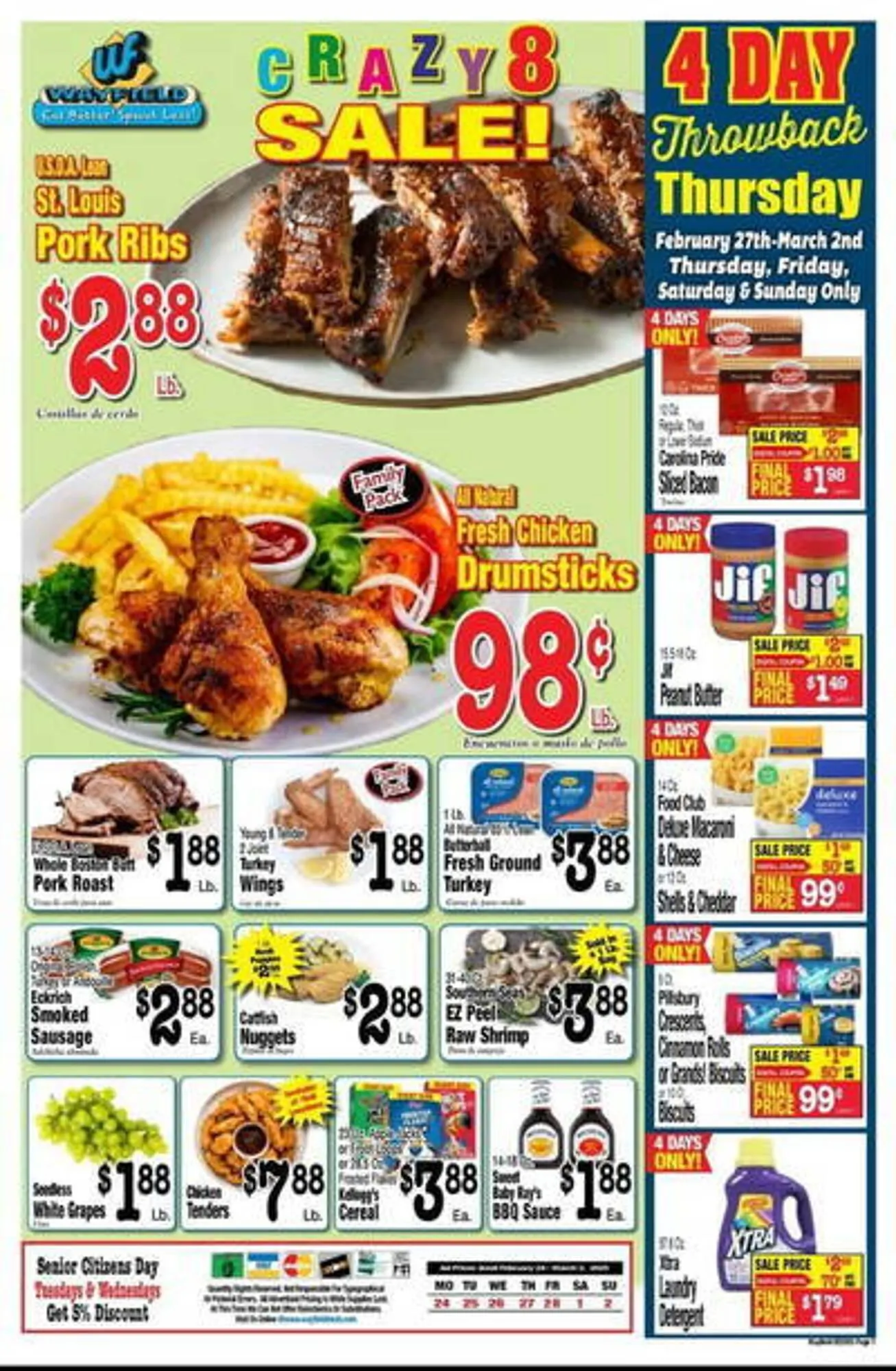 Wayfield Weekly Ad - 1