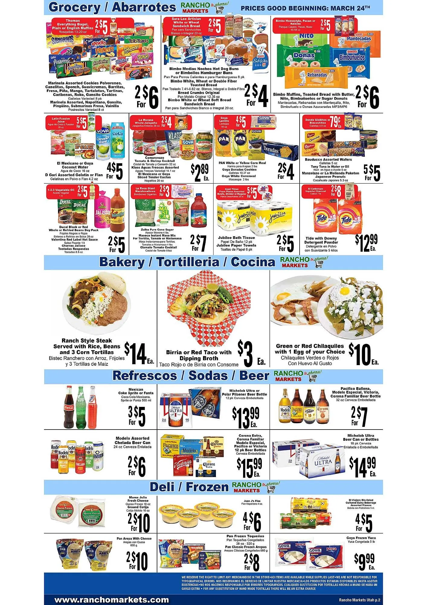 Weekly ad Rancho Markets weekly ad from March 25 to March 30 2026 - Page 2