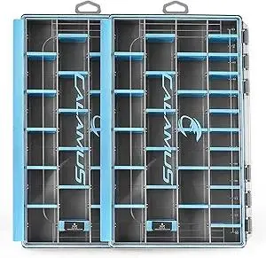 Calamus DryVault Waterproof Tackle Box, Sturdy 3700 Tackle Trays, Fishing Tackle Box Organizer With Removable Dividers, Lure Box and Terminal Tackle Storage
