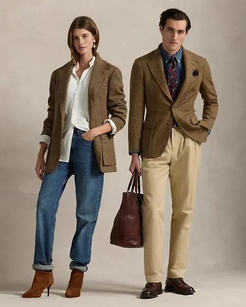 The RL67 Herringbone Jacket