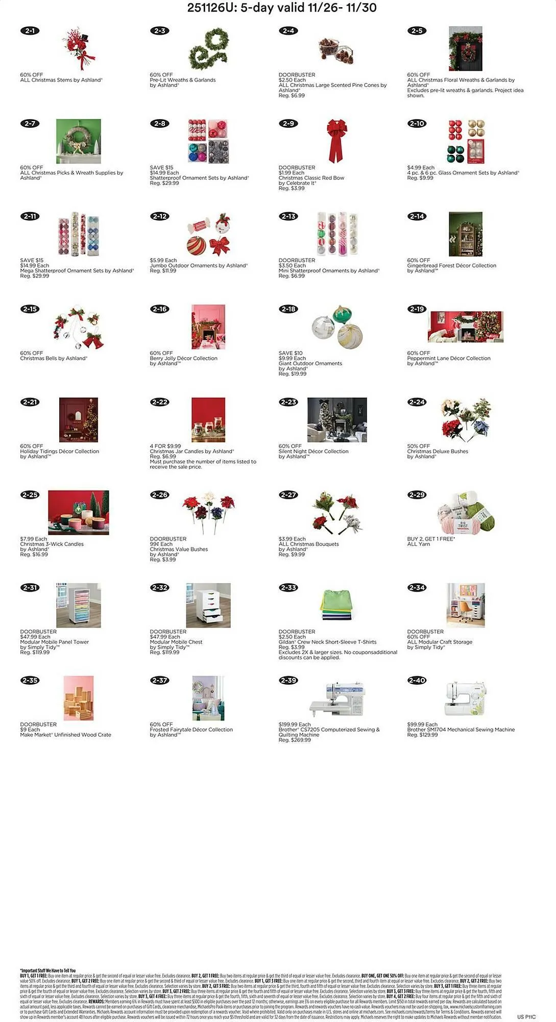 Weekly ad Michaels weekly ad from November 26 to November 30 2025 - Page 2