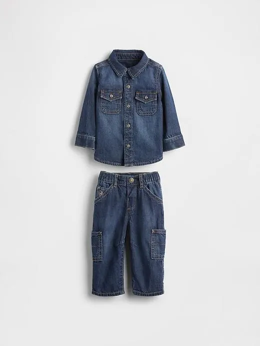 Baby Denim Outfit Set