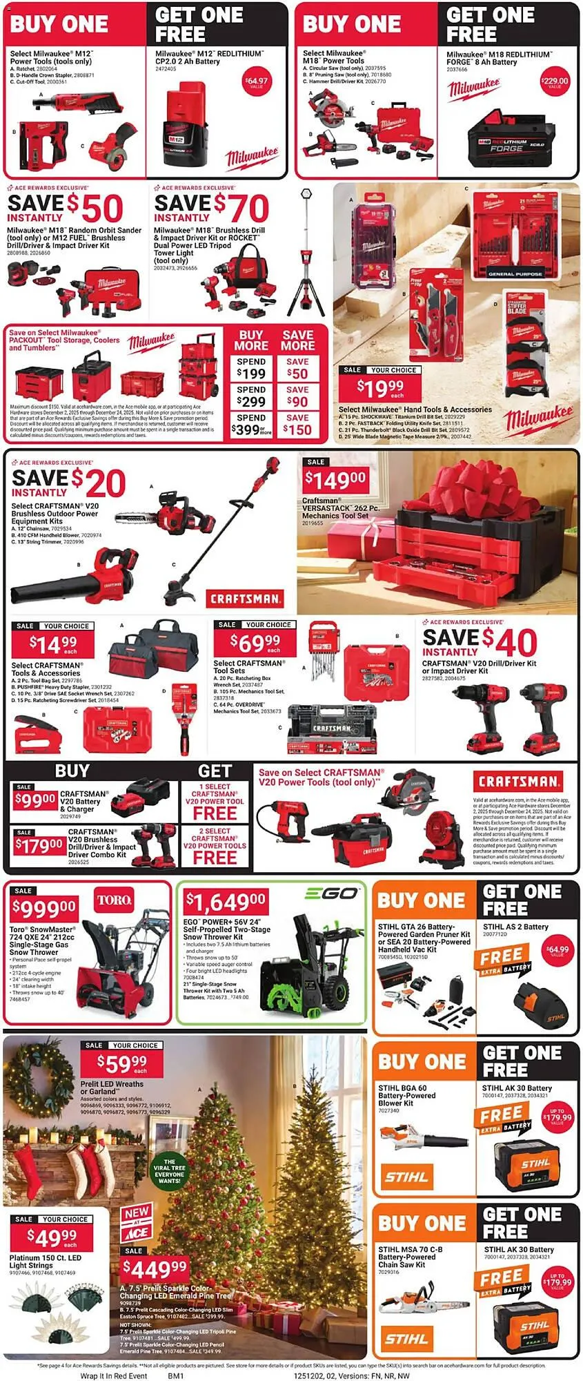 Weekly ad Ace Hardware flyer from December 2 to December 24 2025 - Page 2