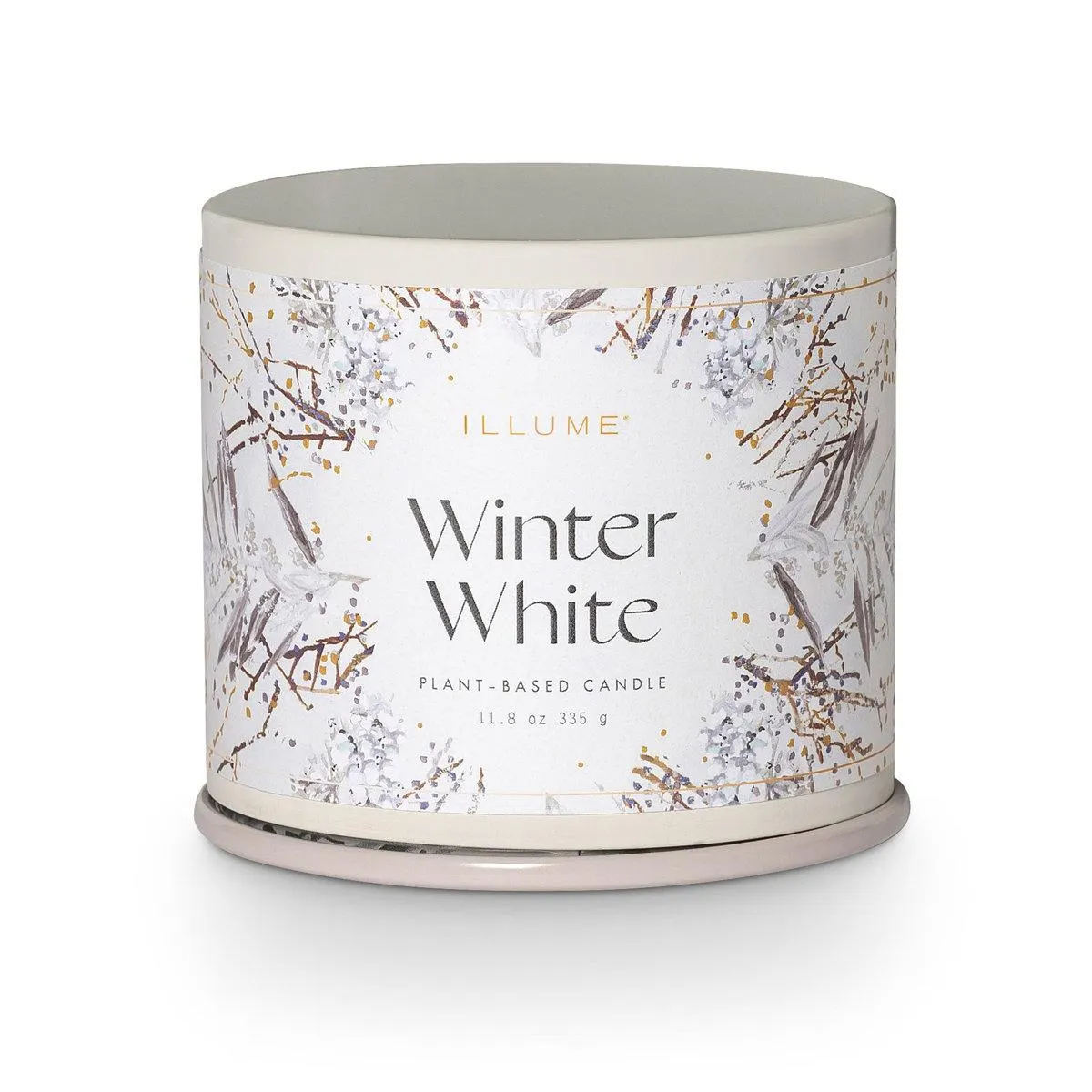 Noble Holiday Winter White Candle