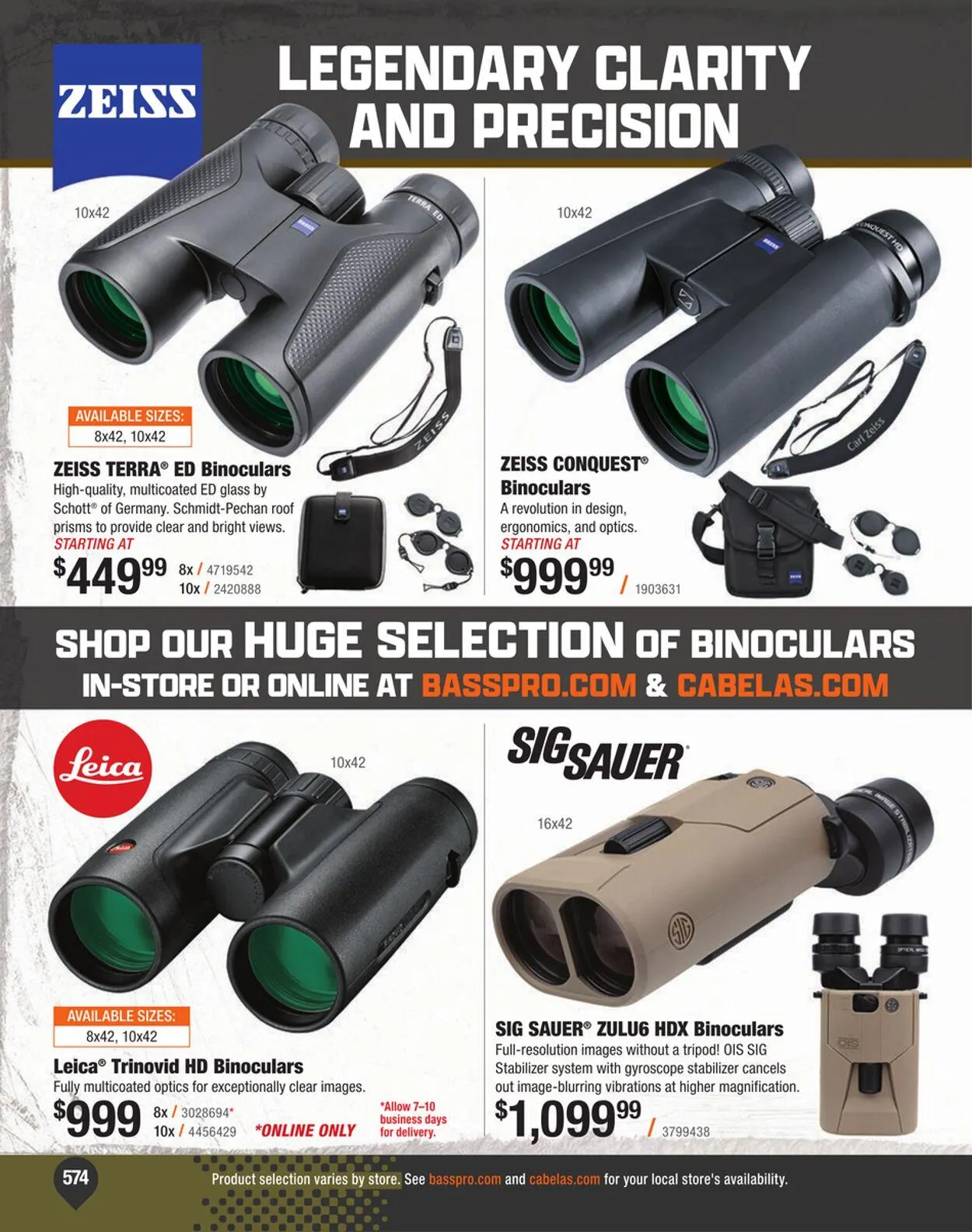 Weekly ad Bass Pro Current weekly ad from September 4 to September 18 2024 - Page 574